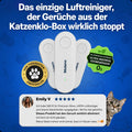 Geruchsschutz™ -  96% weniger Katzenklo-Geruch