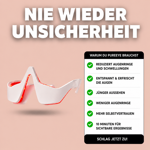 PureEye® 2-in-1 Rot Licht Therapie