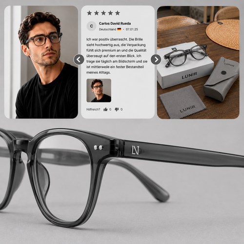Edson® Klare Brille