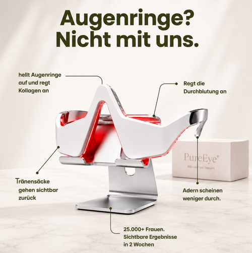 PureEye® 2-in-1 Rot Licht Therapie